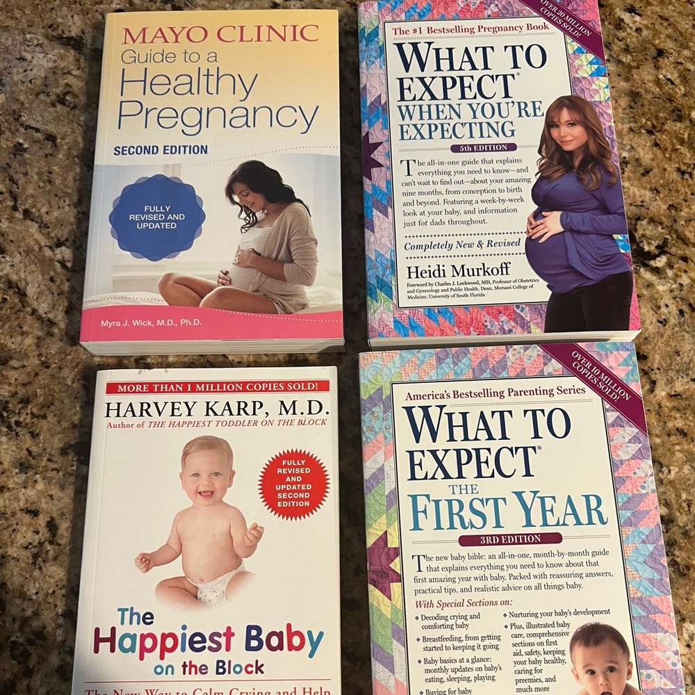 Pregnancy/First Year Baby Book Bundle